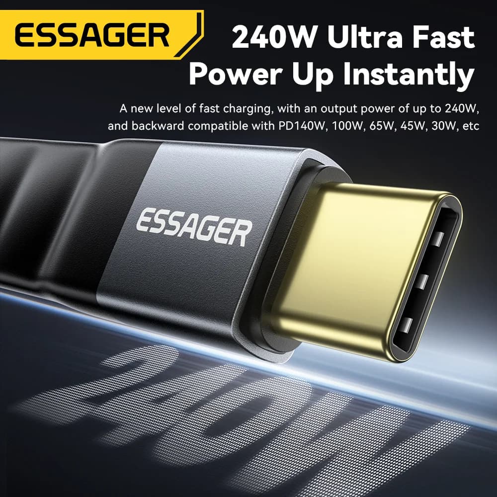 Cáp USB 4.0 Type-C, 240W PD, Video 8K