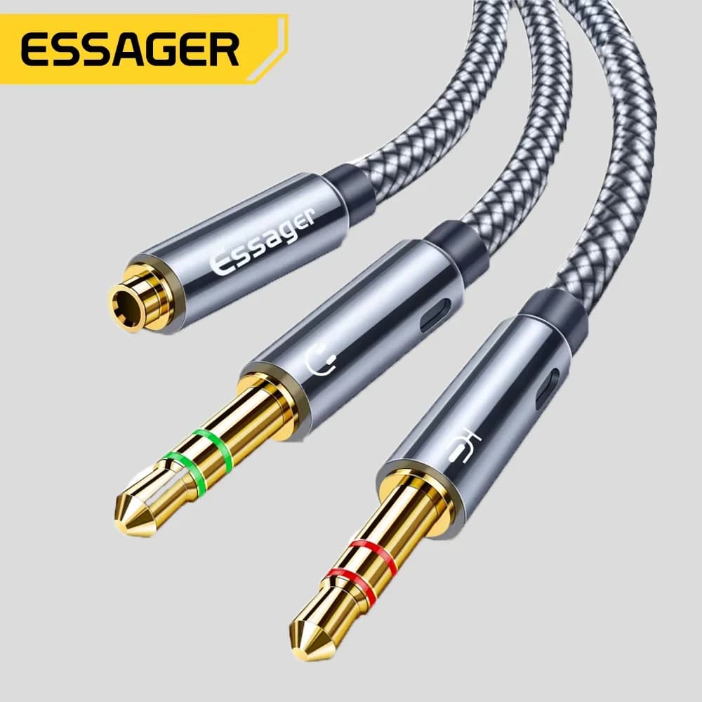 Dây chia âm thanh 3.5mm Y-Adapter