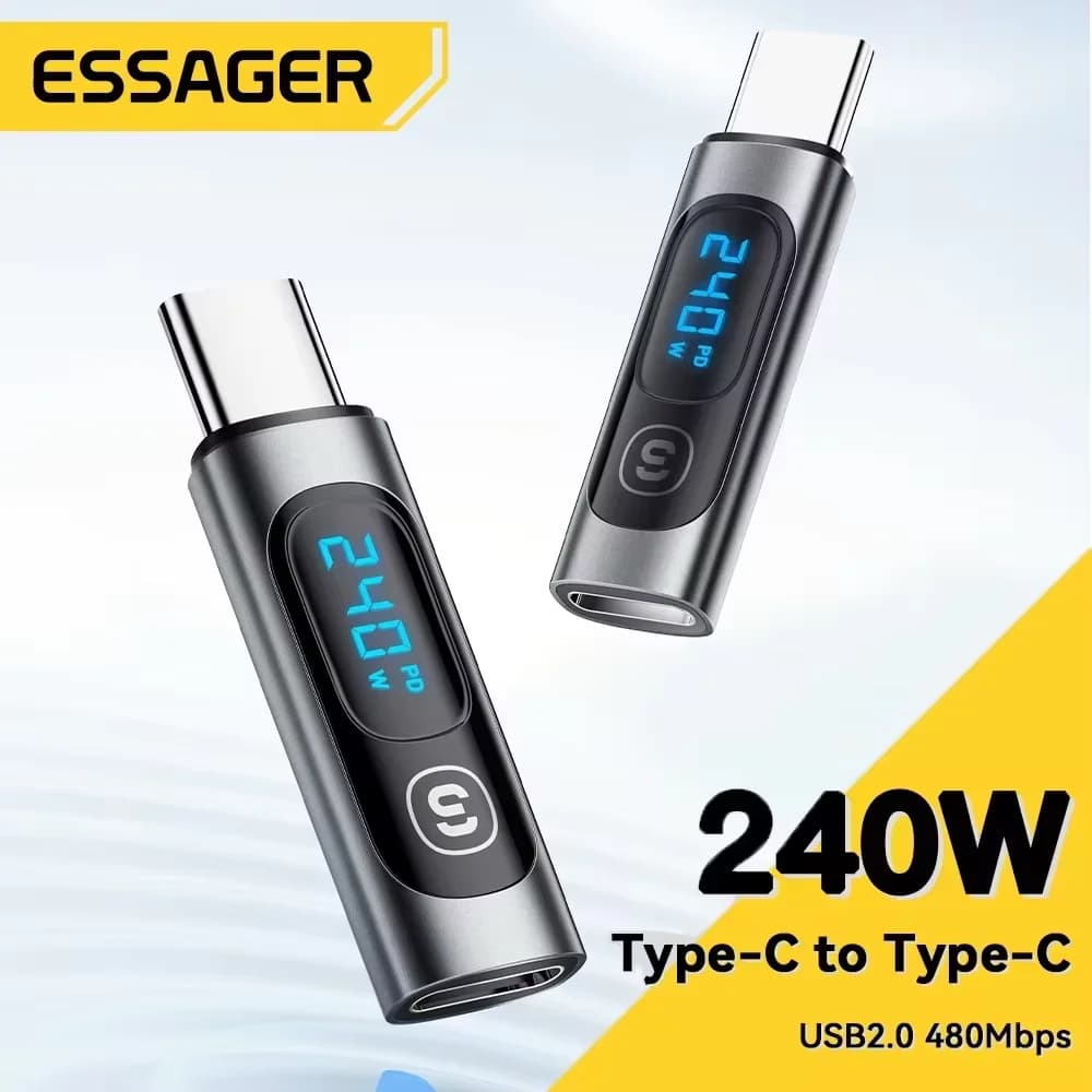 Đầu chuyển đổi USB-C sang USB-C OTG có màn hình hiển thị kỹ thuật số