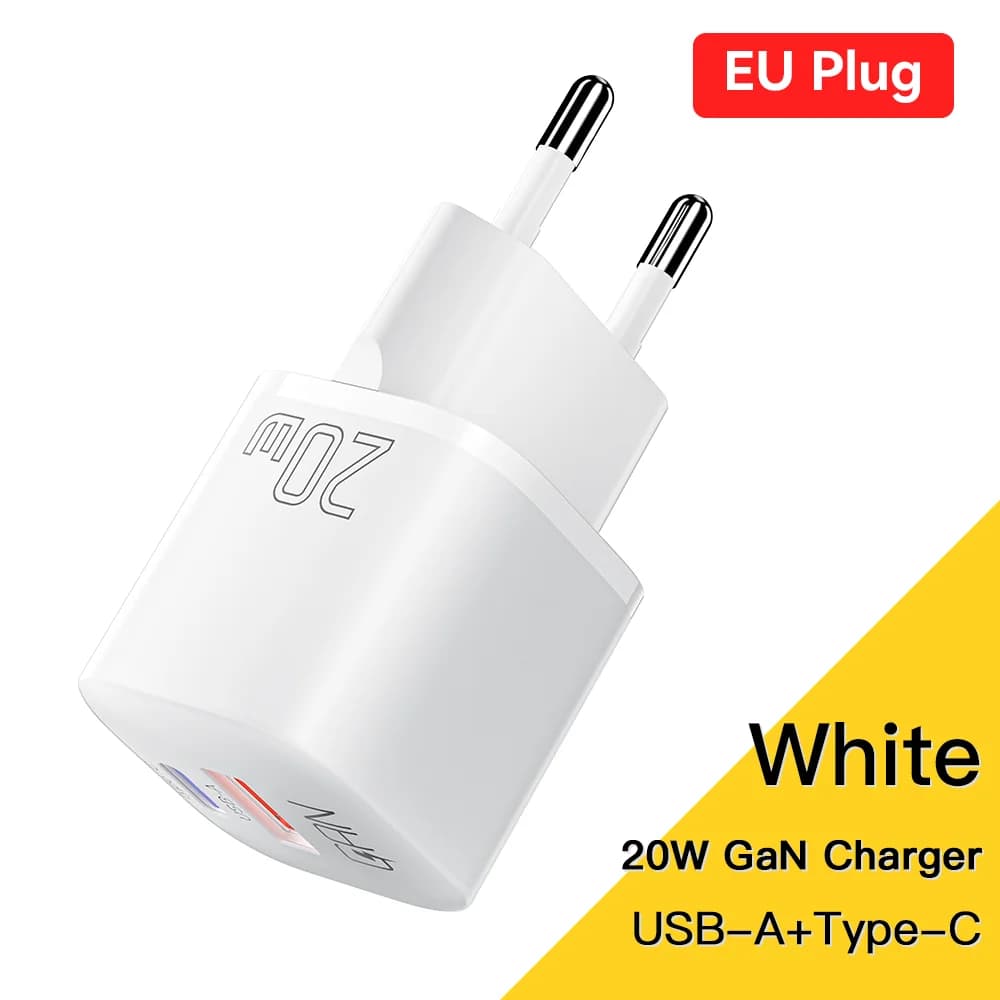 Bộ sạc nhanh USB-C PD GaN 20W