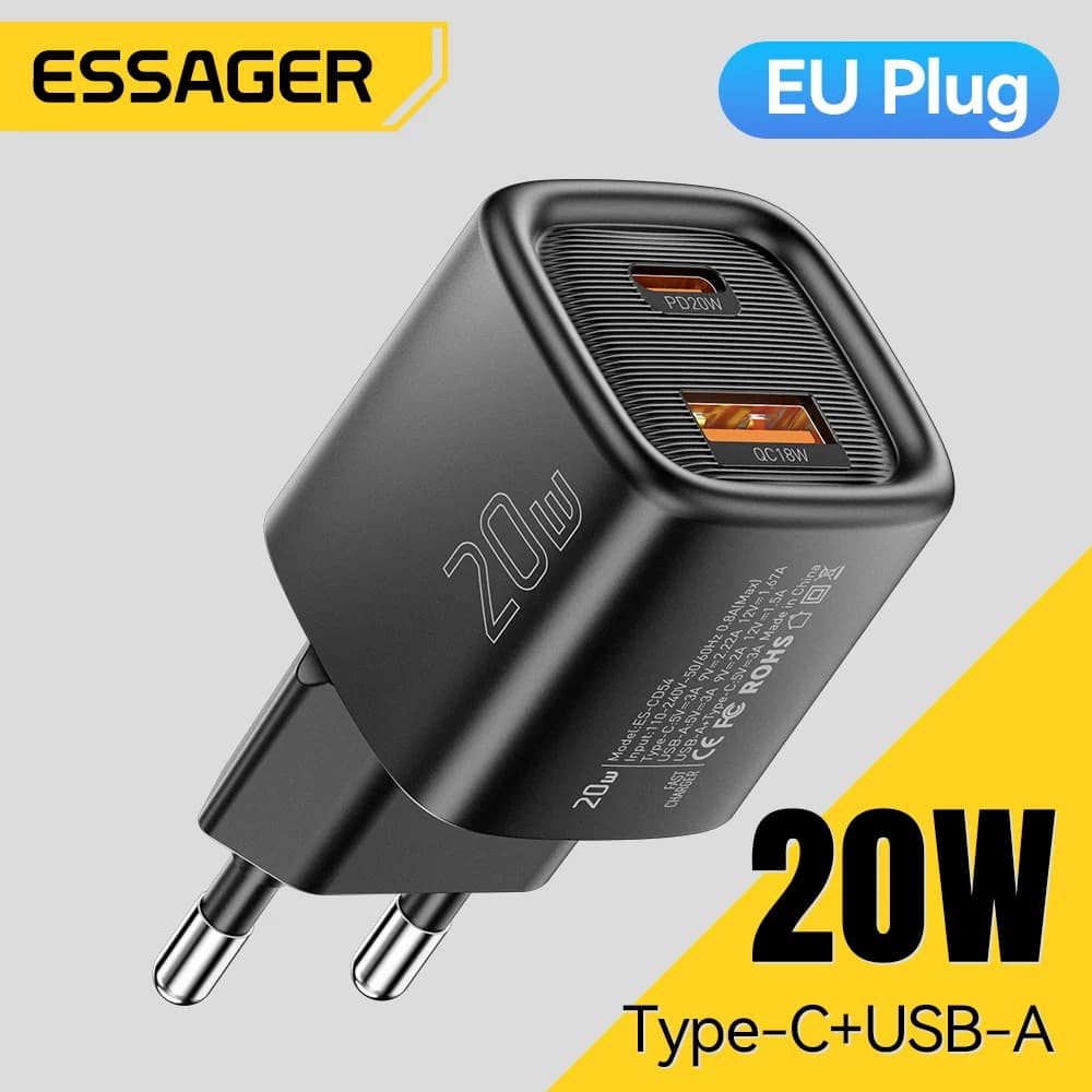Bộ sạc nhanh USB-C PD 20W
