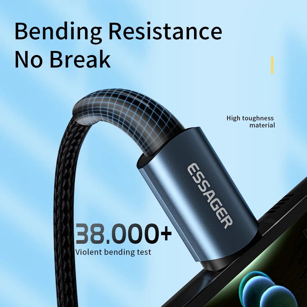 Cáp Sạc Nhanh USB-C PD 100W
