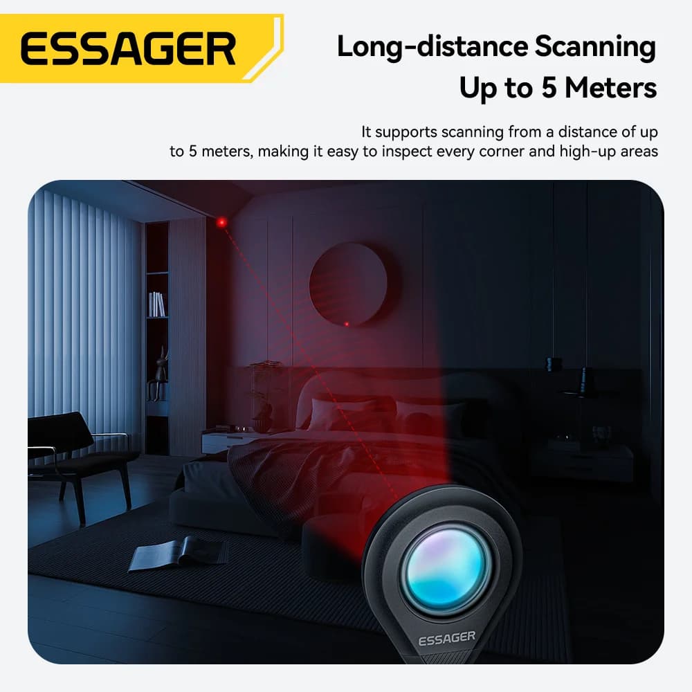 Máy dò camera ẩn hồng ngoại thiết bị an ninh chống theo dõi
