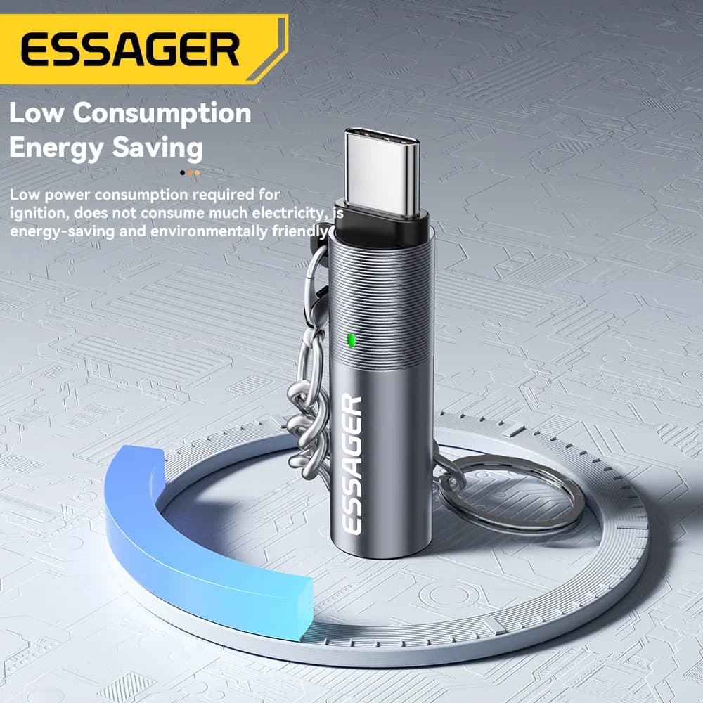 Bật lửa USB-C dây Vonfram mini